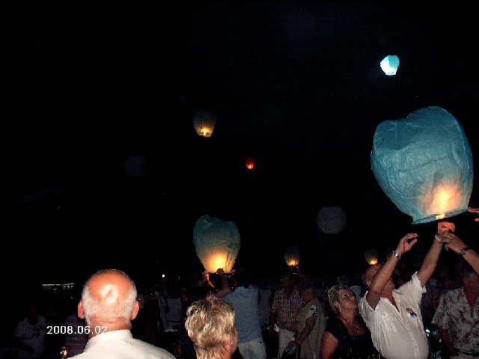Ballonsteigen zum 2.Geburtstag des Hotels Sunis Kumköy Beach Resort Hotel & Spa