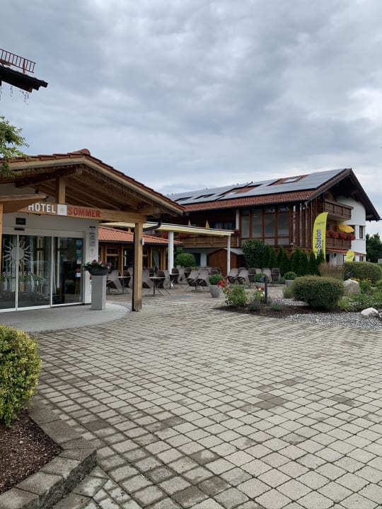 Außenansicht Hotel Sommer