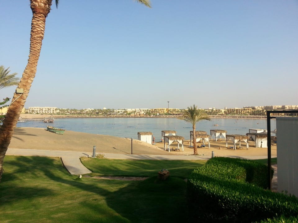 Ausblick aus unserem Zimmer Steigenberger Coraya Beach - Adults only