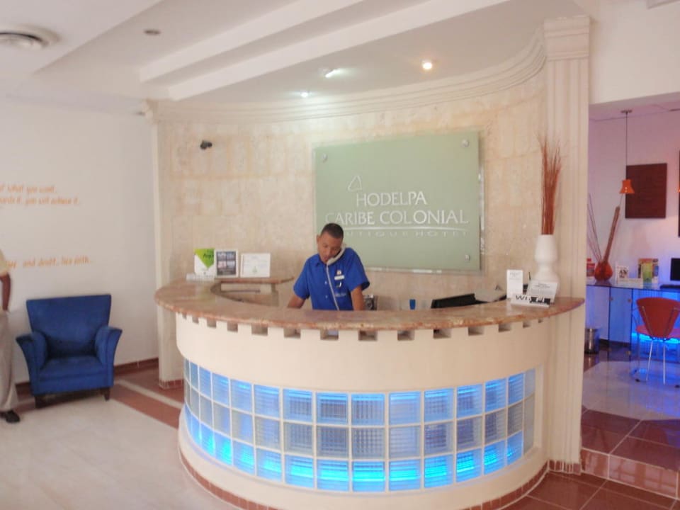 Rezeption Hotel Hodelpa Caribe Colonial