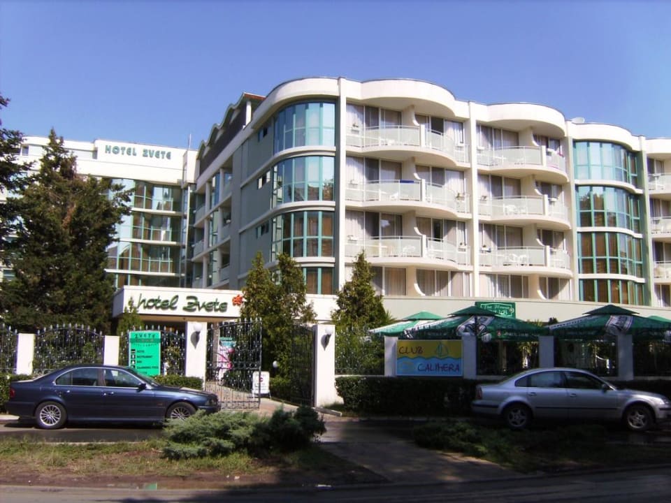 Außenansicht des Hotels Zwete DAS Club Hotel Sunny Beach