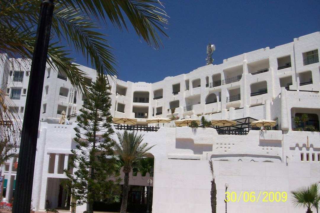 Hotel-eingang Hotel Yasmine Beach Resort