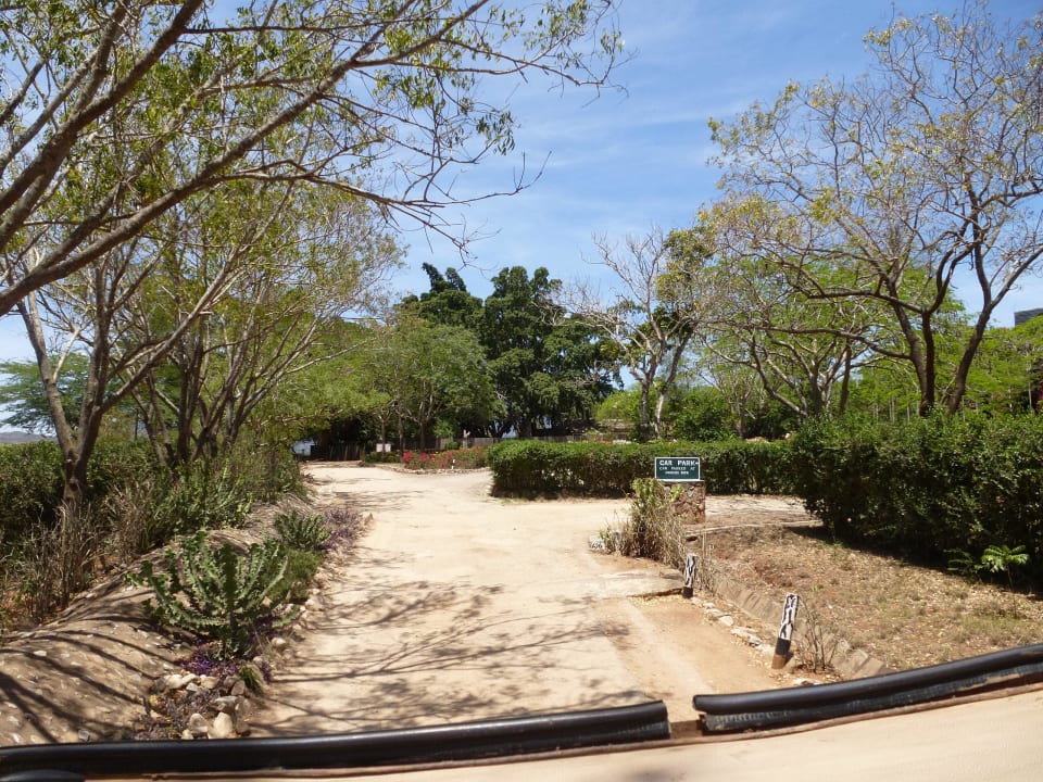 Zufahrt zur Anlage Taita Hills Safari Resort & Spa