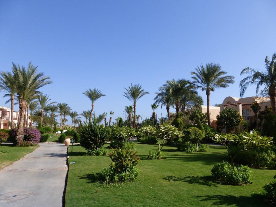 Schöner gepflegter Garten Jaz Makadi Oasis Resort