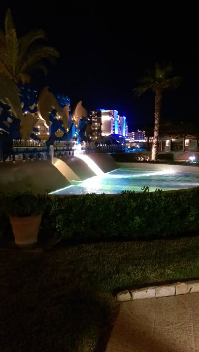 Anlage am abend Rodos Palladium Leisure & Wellness