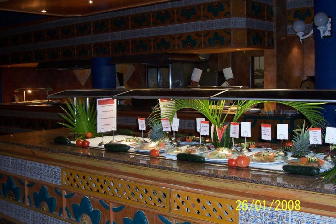 Die Essenstheke Hotel Riu Playacar