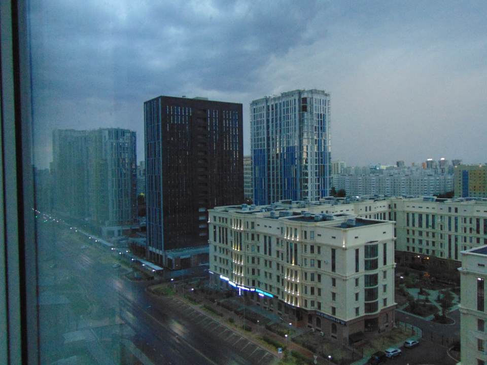 Ausblick Sheraton Astana Hotel