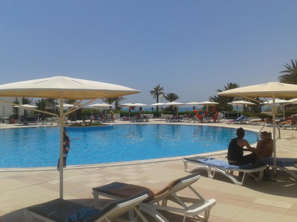 Salzwasserpool Hotel El Mouradi Djerba Menzel
