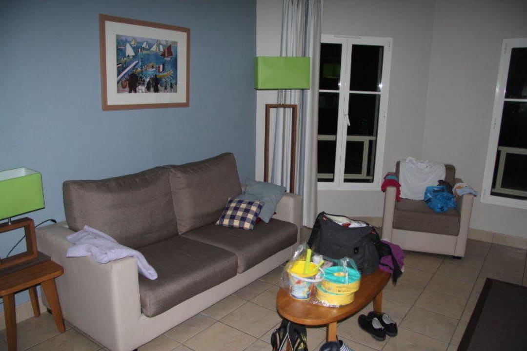 (Bett-) Couch im Wohnbereich Hotel Residence Reine Marine