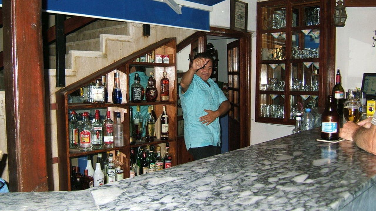 Fröhlicher unbeschwerter Bekir Hotel Orkinos