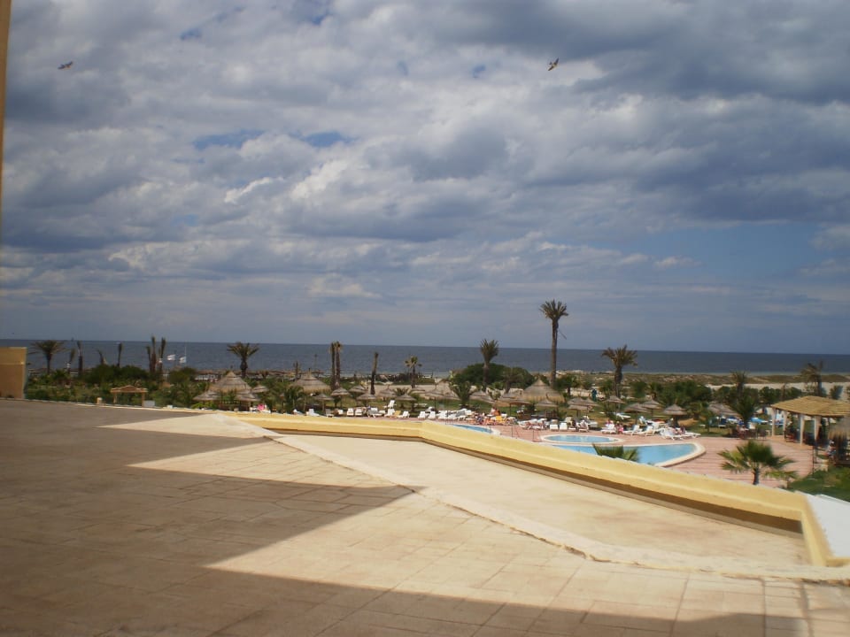 Вид с балкона Skanes Serail Aquapark