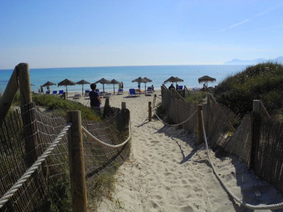 Droga na plaże Playa Garden Selection Hotel & Spa
