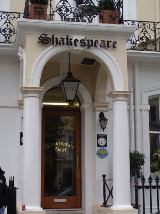 Eingang Hotel Shakespeare