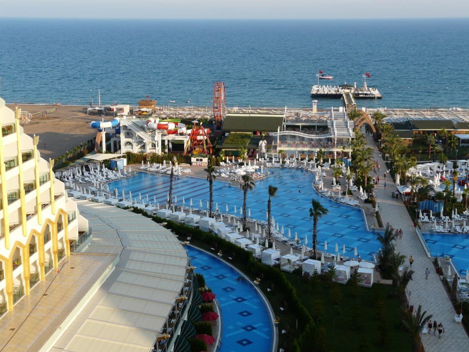 Schöne Poollandschaft Hotel Delphin Imperial