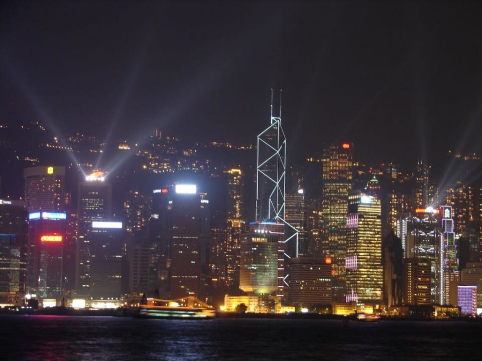Skyline bei Nacht The Kowloon Hotel