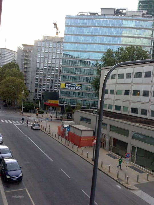 View from the window IQ Hotel Milano