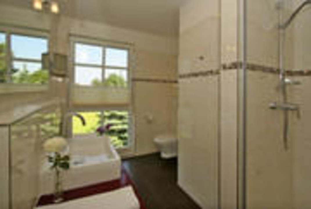 Badezimmer Aparthotel Saatmann