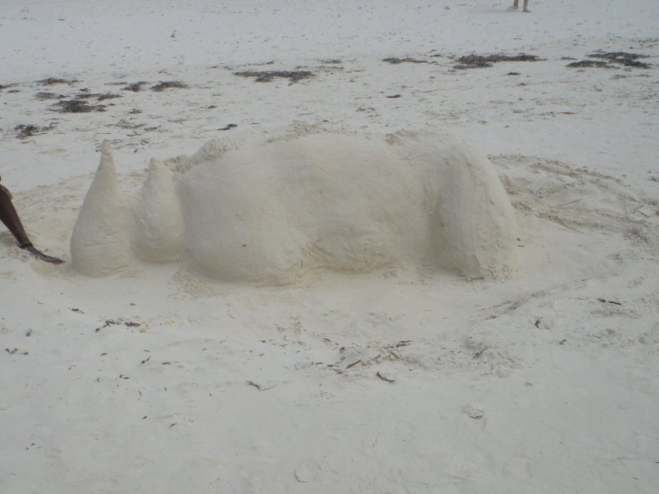 Sandskulpturen Hotel Papillon Lagoon Reef