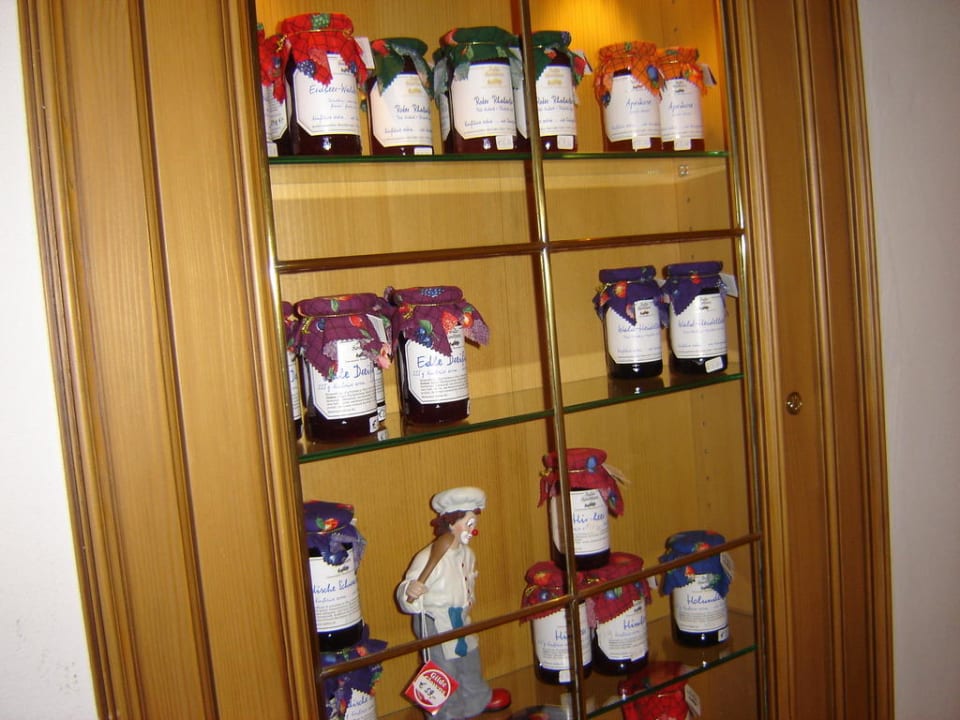 Marmeladenangebot Hotel Sonne