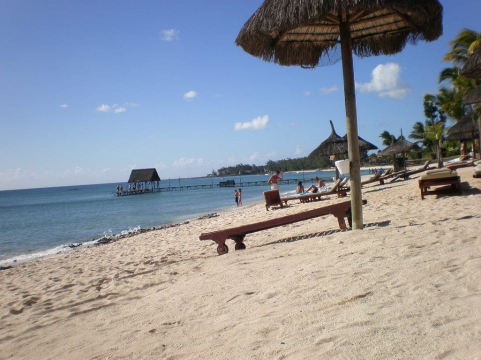 Privatstrand vom Hotel Le Meridien Ile Maurice
