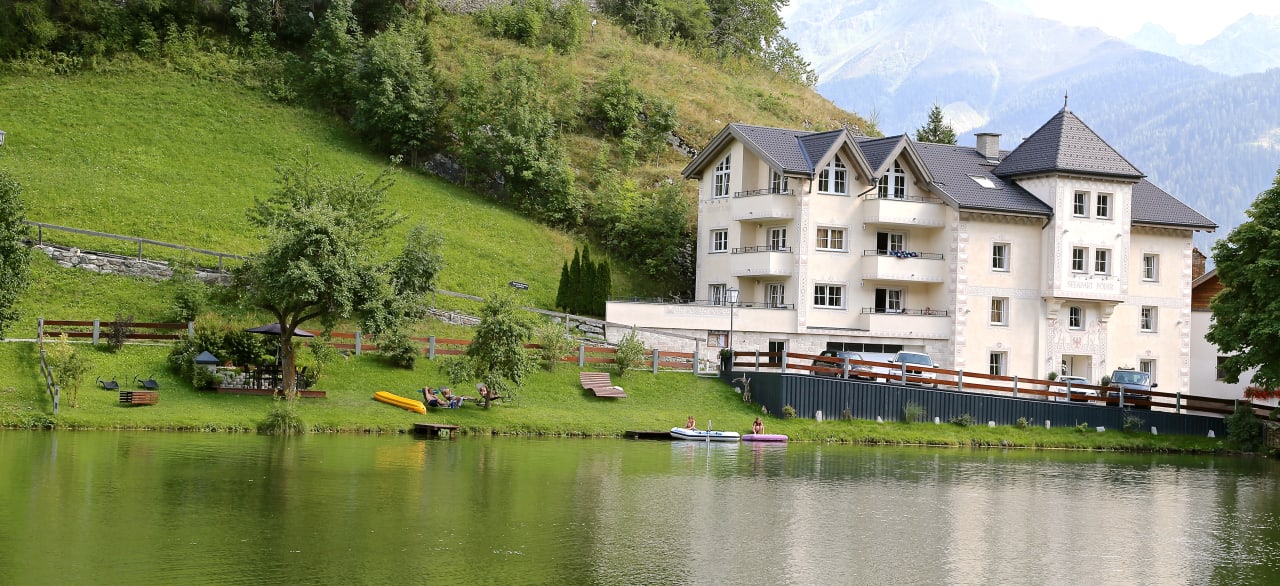 Gartenanlage Seeapart Pöder