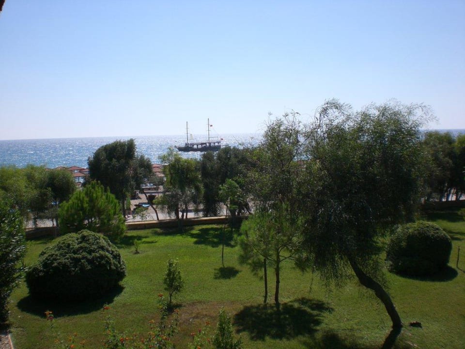 Blick vom Balkon Ali Bey Club