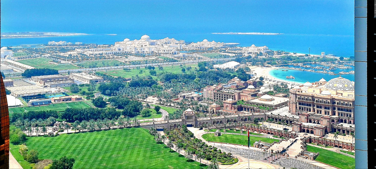 Ausblick Conrad Abu Dhabi Etihad Towers