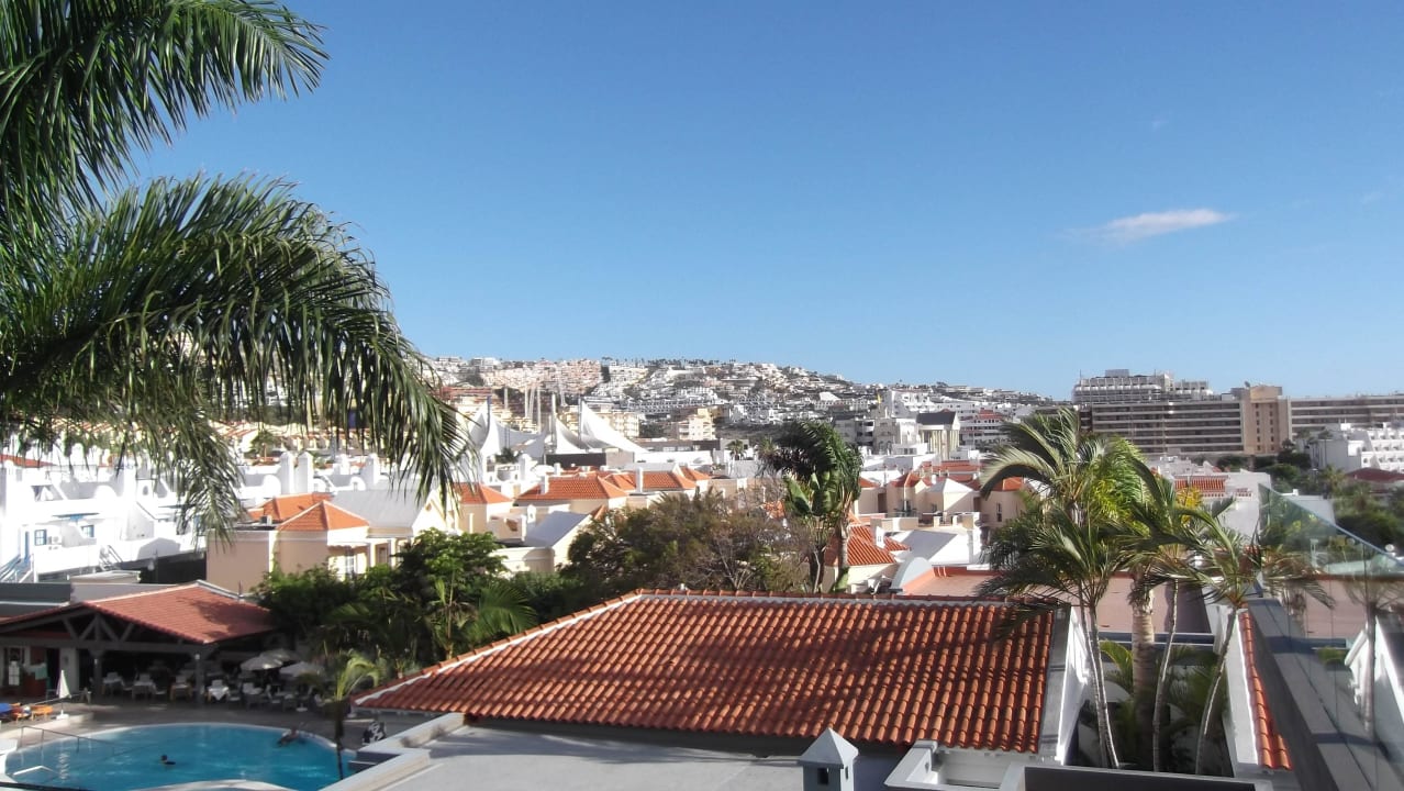 Vom Dachpool Richtung Hafen gesehen Adrián Hoteles Colón Guanahaní - Adults only