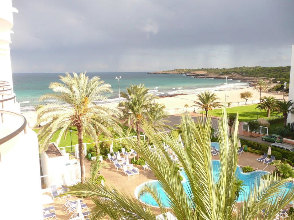 Blick vom Balkon Hipotels Hipocampo Playa