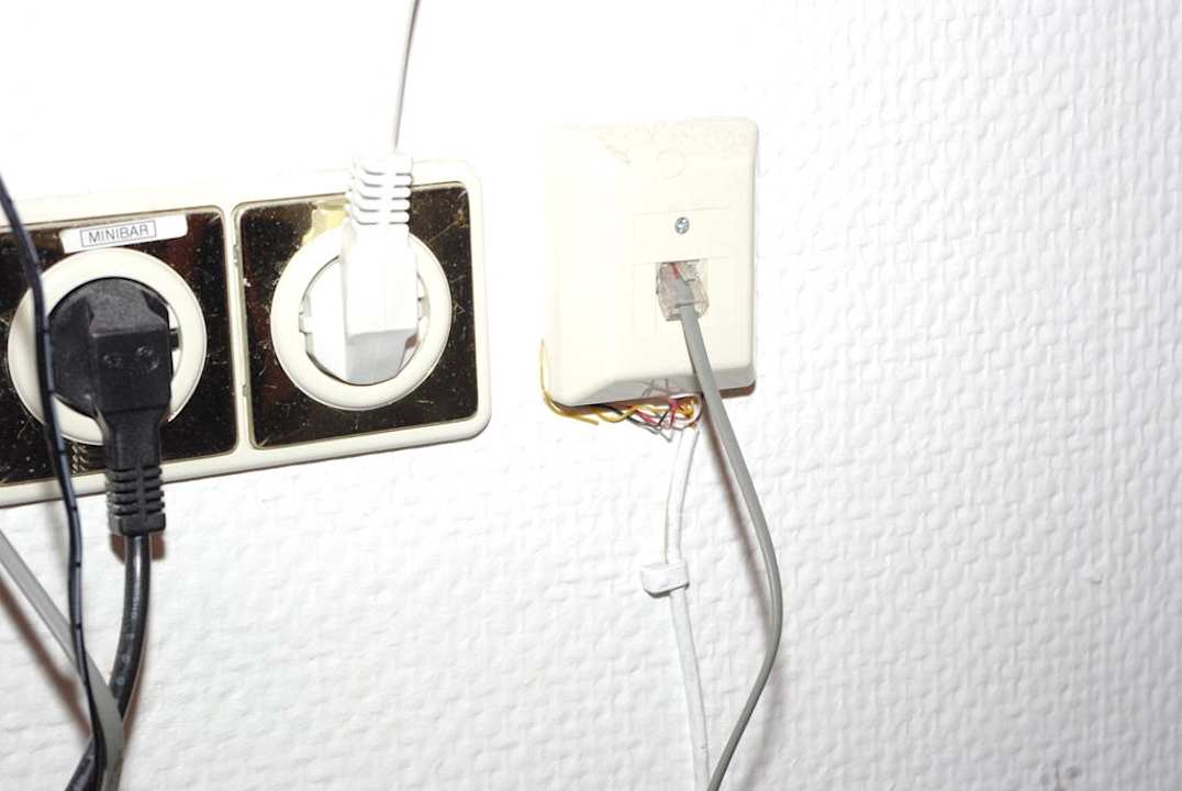 Steckdosen Salat Hotel Excelsior