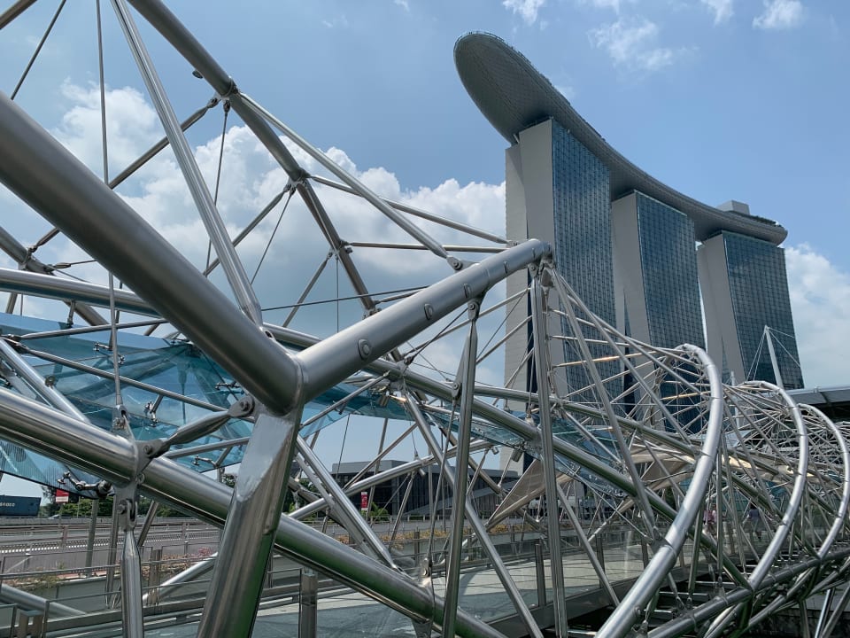 Außenansicht Marina Bay Sands