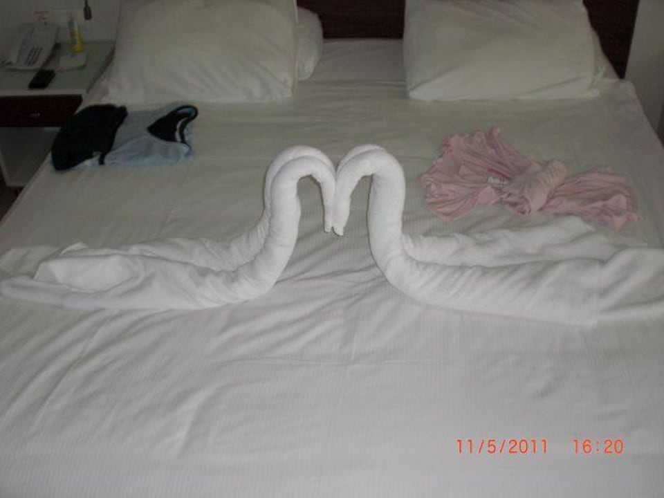 Bettschmuck Sunis Evren Beach Resort Hotel & Spa