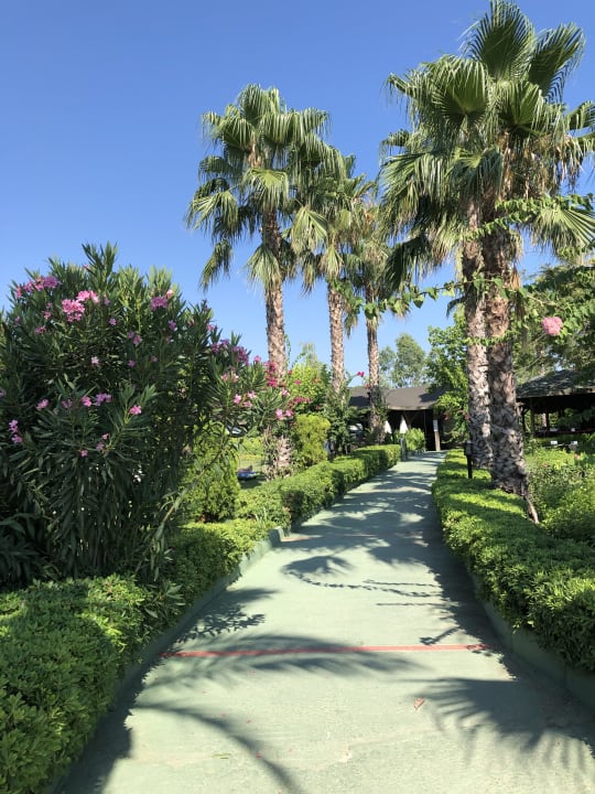 Gartenanlage Trendy Aspendos Beach Hotel