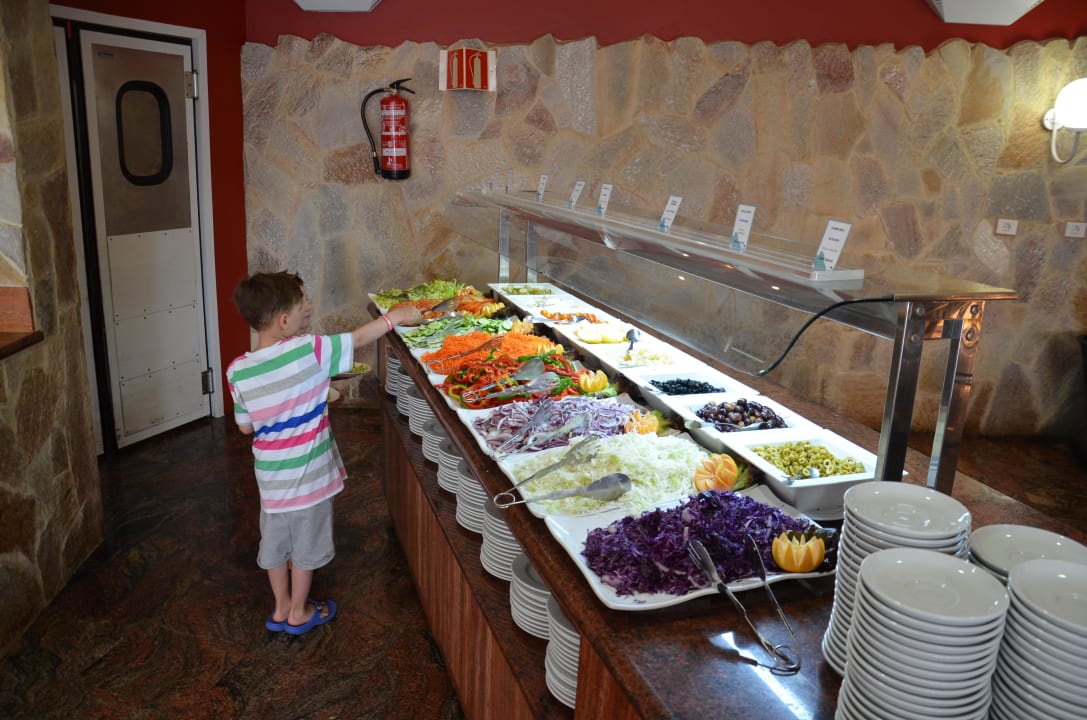 Frische Salate Abendessen Suites & Villas by Dunas