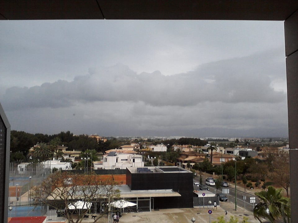 Blick von Zimmer 410  Hotel Cosmopolitan