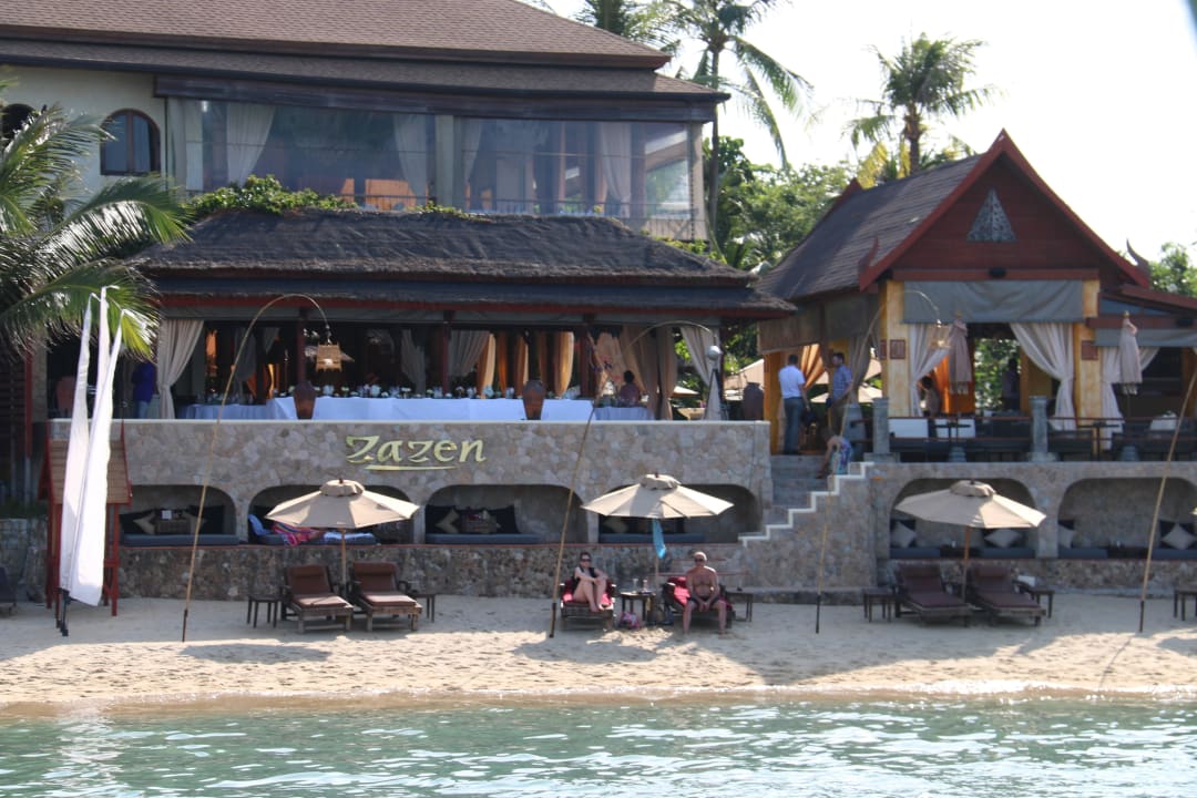 ZAZEN vom Meer gesehen Zazen Boutique Resort & Spa
