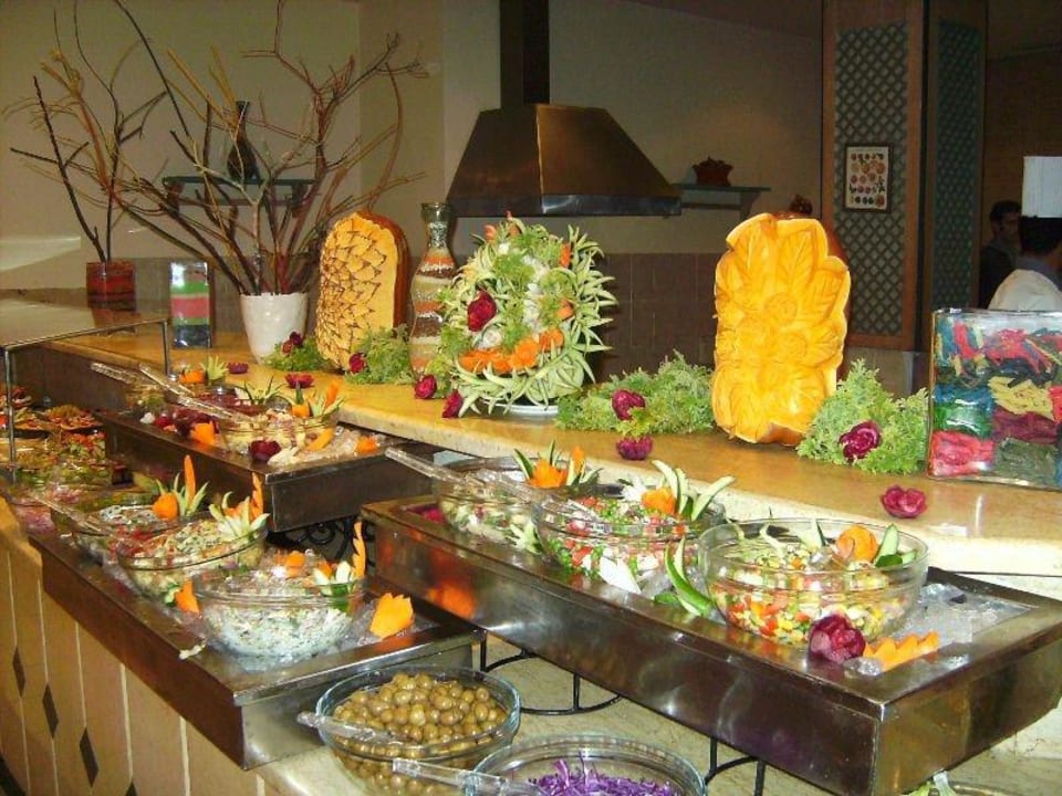 Salatbar vom Feinsten Hotel Sea Club Stella Di Mare
