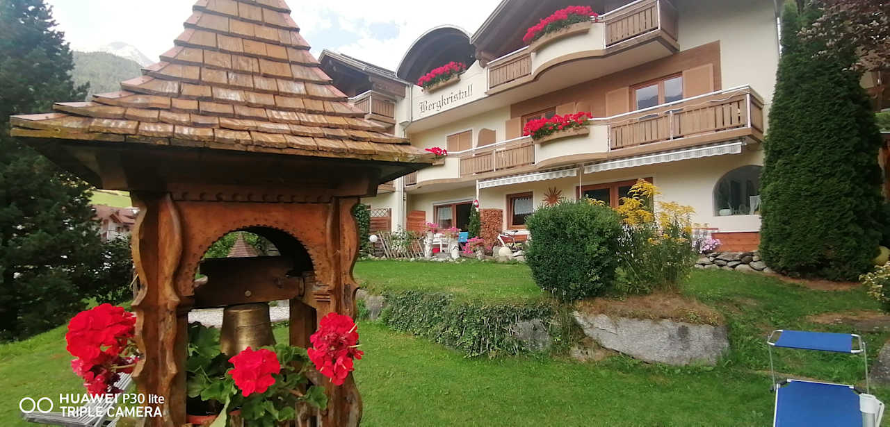 Außenansicht Pension Bergkristall