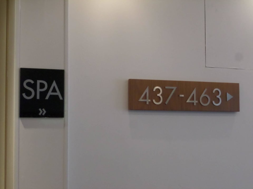 Spa wegen Umbau über die 4. Etage, sonst 3. Hotel Palace Berlin