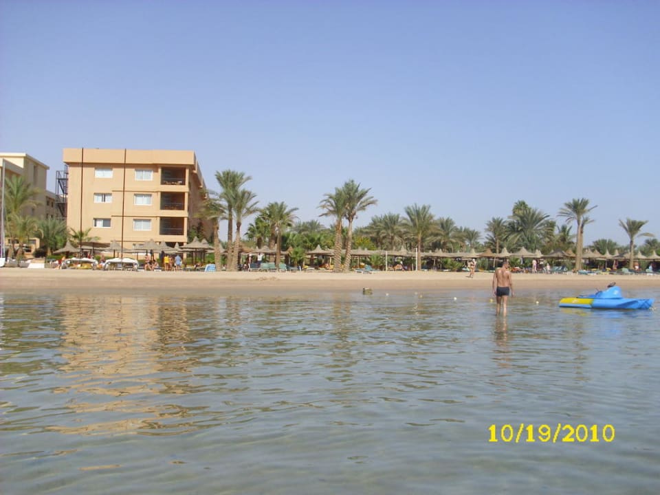 Blick auf den T-Block Giftun Azur Resort