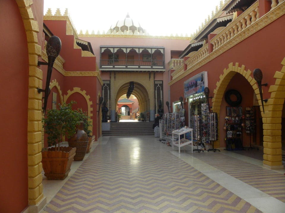 Blick vom Eingang zur Lobby Pickalbatros Alf Leila Wa Leila Resort - Neverland Hurghada