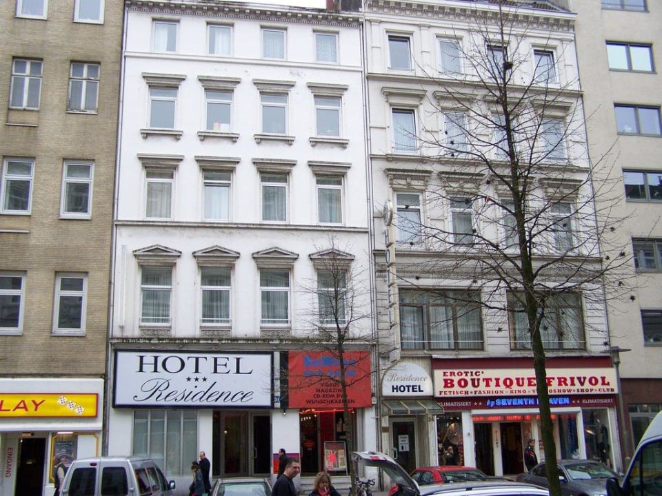 Eingang Hotel Residence am Hauptbahnhof