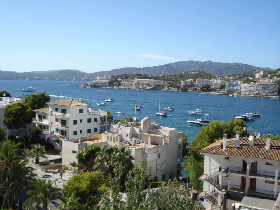 Blick vom Dach im 6. Stock Hotel Bahia del Sol