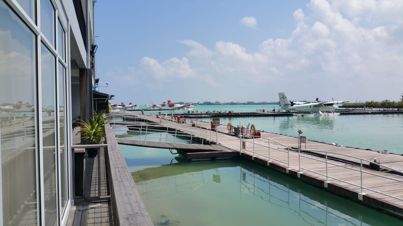 Der Flughafen für die Wasserflugzeuge Komandoo Island Resort & Spa - Adults only