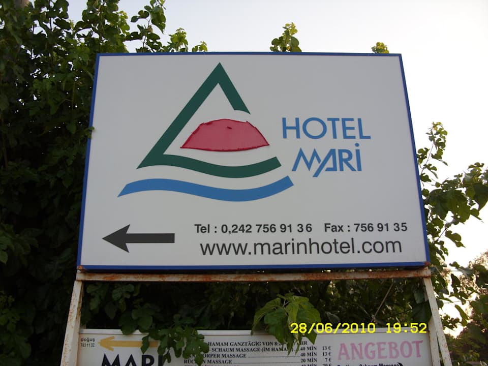 Hotelschild Hotel Mari