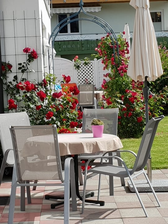 Gartenanlage Gästehaus Büchele