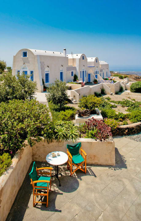 Exterior view Aegagros Caldera Houses