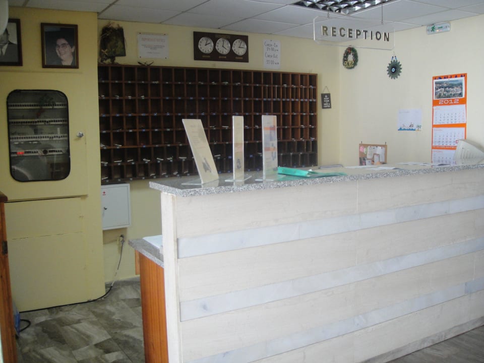 Rezeption Hotel Telemachos