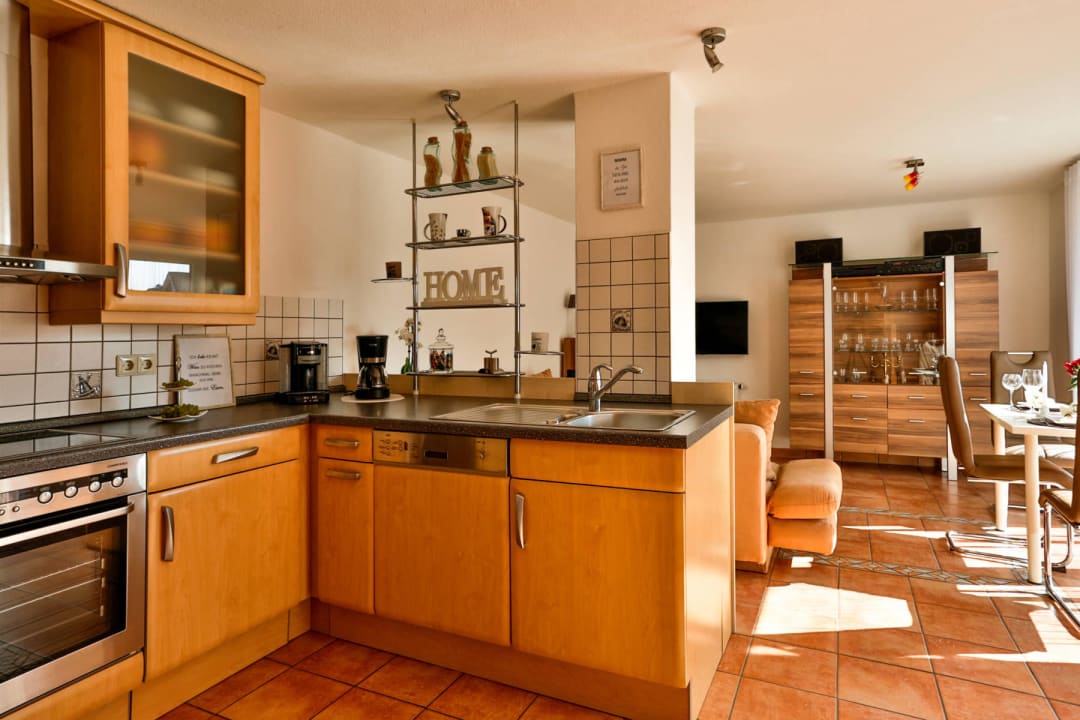 Küchenbereich Ferienhaus Holtmann