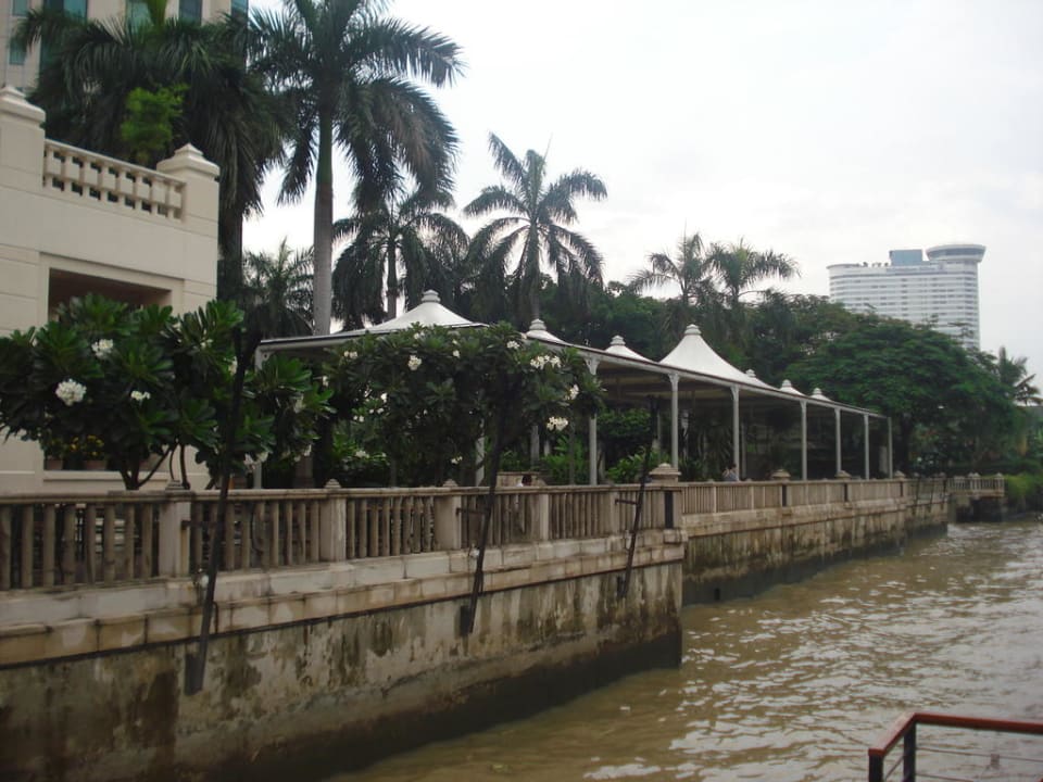 Terrasse am Fluss Hotel The Peninsula Bangkok